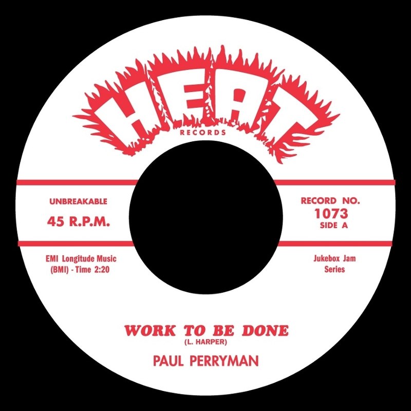 PAUL PERRYMAN - Work to be done 7