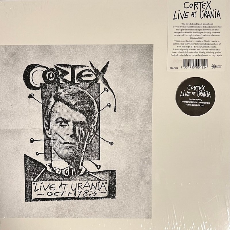 CORTEX - Live at urania (clear) LP