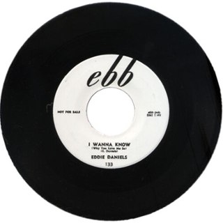 DANIELS, EDDIE - I wanna know 7 DANIELS, EDDIE - I wanna know 7
