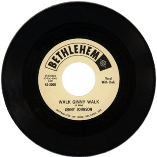 JOHNSON, LENNY - Walk ginny walk 7 JOHNSON, LENNY - Walk ginny walk 7