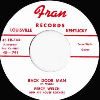 PERCY WELCH - Back door man 7 PERCY WELCH - Back door man 7
