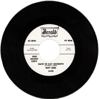 RICKY JONES - Hate to say goodbye 7 RICKY JONES - Hate to say goodbye 7
