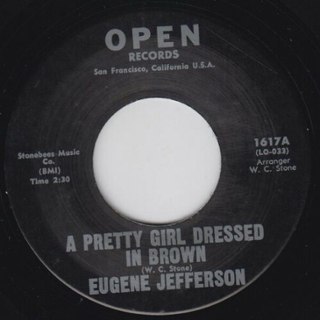 EUGENE JEFFERSON - A pretty girl dressed in brown 7 EUGENE JEFFERSON - A pretty girl dressed in brown 7