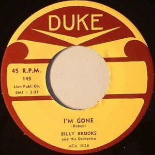 BILLY BROOKS / ROSCO GORDON - I´m gone 7 BILLY BROOKS / ROSCO GORDON - I´m gone 7
