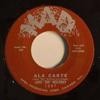 JAMES RED HOLLOWAY - A la carte 7 JAMES RED HOLLOWAY - A la carte 7