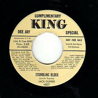 JACK DUPREE - Stumbling block 7 JACK DUPREE - Stumbling block 7