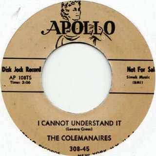 COLEMANAIRES - I cannot understand it 7 COLEMANAIRES - I cannot understand it 7