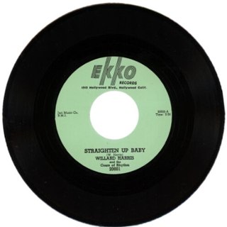 WILLARD HARRIS / E. BROOKS - Straighten up baby 7 WILLARD HARRIS / E. BROOKS - Straighten up baby 7