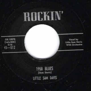 LITTLE SAM DAVIS - 1958 blues 7 LITTLE SAM DAVIS - 1958 blues 7