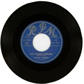ROSCO GORDON - New orleans wimmen 7 ROSCO GORDON - New orleans wimmen 7