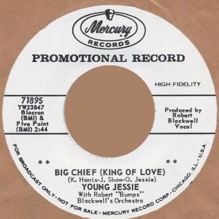YOUNG JESSIE - Big chief (king of love)/teacher gimmie 7 YOUNG JESSIE - Big chief (king of love)/teacher gimmie 7