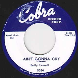 BETTY EVERETT - Aint gonna cry 7 BETTY EVERETT - Aint gonna cry 7