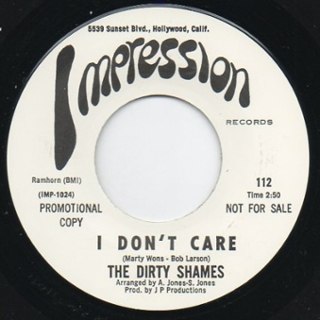 DIRTY SHAMES - I don´t care 7 DIRTY SHAMES - I don´t care 7