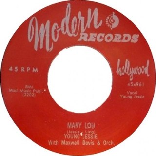 YOUNG JESSIE - Mary lou 7 YOUNG JESSIE - Mary lou 7