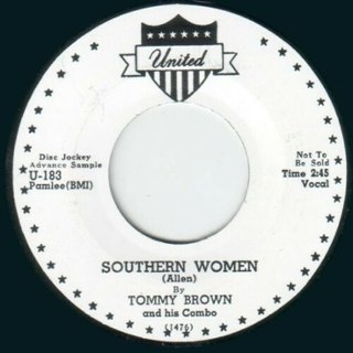 TOMMY BROWN / BIG WALTER - Southern women 7 TOMMY BROWN / BIG WALTER - Southern women 7