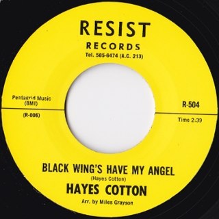 HAYES COTTON - Black wings have my angel 7 HAYES COTTON - Black wings have my angel 7