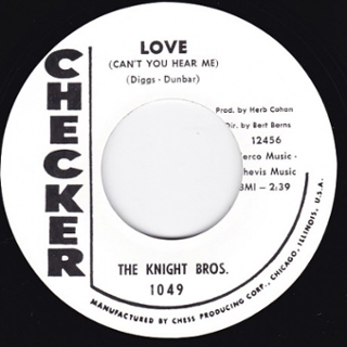 KNIGHT BROS. / LITTLE MACK - Love/I need love 7 KNIGHT BROS. / LITTLE MACK - Love/I need love 7