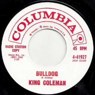 KING COLEMAN - Bulldog/Black bottom blues 7 KING COLEMAN - Bulldog/Black bottom blues 7