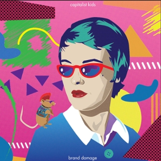 CAPITALIST KIDS - Brand damage LP CAPITALIST KIDS - Brand damage LP
