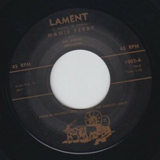 MAMIE PERRY - Lament/love lost 7 MAMIE PERRY - Lament/love lost 7