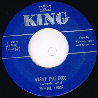 WYNONIE HARRIS - Wasn´t that good 7 WYNONIE HARRIS - Wasn´t that good 7