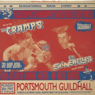 CRAMPS / STING-RAYS - Fuckedupnsteamininportsmouthgreat LP CRAMPS / STING-RAYS - Fuckedupnsteamininportsmouthgreat LP