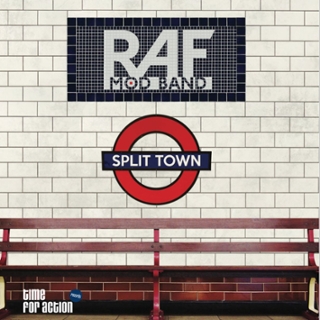RAF - Split town (black) LP