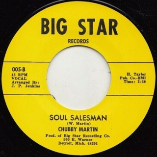 CHUBBY MARTIN - It´s not a man´s world/soul salesman 7 CHUBBY MARTIN - It´s not a man´s world/soul salesman 7