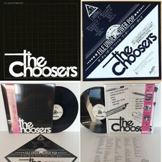 CHOOSERS - File under power pop (repress + OBI) LP CHOOSERS - File under power pop (repress + OBI) LP