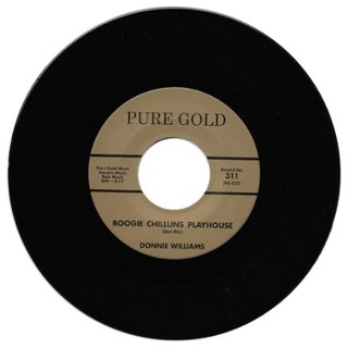 DONNIE WILLIAMS - Boogie chilluns playhouse/mister b 7 DONNIE WILLIAMS - Boogie chilluns playhouse/mister b 7