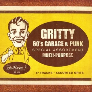 V/A - Gritty 60s garage & punk (gold vinyl) LP V/A - Gritty 60s garage & punk (gold vinyl) LP