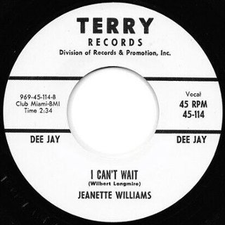 JEANETTE WILLIAMS - I can´t wait/to you 7 JEANETTE WILLIAMS - I can´t wait/to you 7