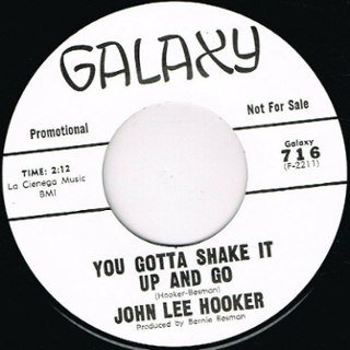 JOHN LEE HOOKER - Shake it up and go/I lost my job 7 JOHN LEE HOOKER - Shake it up and go/I lost my job 7
