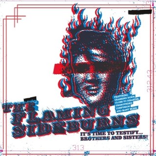 FLAMING SIDEBURNS - It's time to testify... (black) LP FLAMING SIDEBURNS - It's time to testify... (black) LP