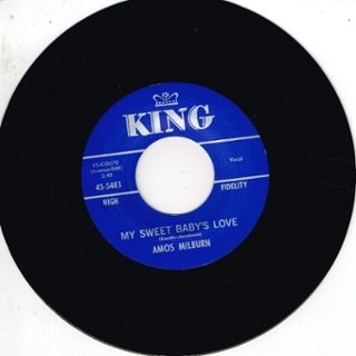 AMOS MILBURN - Heartaches that make you cry/my sweet baby's love 7 AMOS MILBURN - Heartaches that make you cry/my sweet baby's love 7