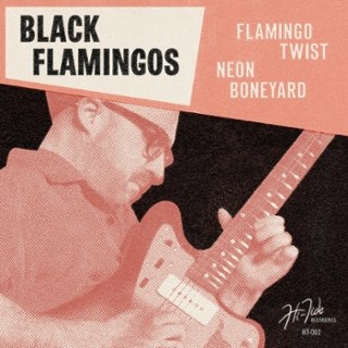 BLACK FLAMINGOS - Flamingo twist/neon boneyard 7 BLACK FLAMINGOS - Flamingo twist/neon boneyard 7