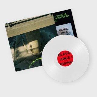 STATUES - Black arcs rising (white vinyl) LP