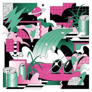 LONE WOLF - Haze wave LP