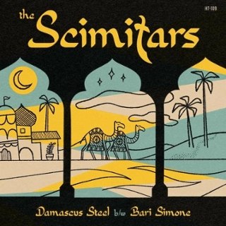 SCIMITARS - Damascus steel/bari simone 7 SCIMITARS - Damascus steel/bari simone 7