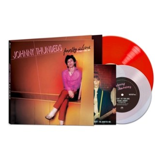 JOHNNY THUNDERS - Finally alone-the stick & stones tapes (red/white) LP+7