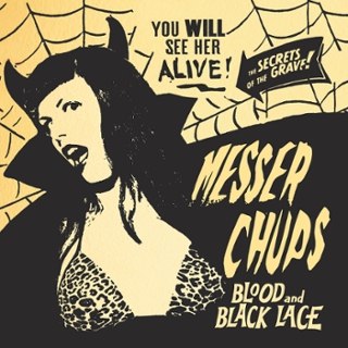 MESSER CHUPS - Blood and black lace (blood red) 7 MESSER CHUPS - Blood and black lace (blood red) 7