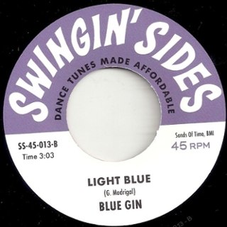 LOS ROCKIN' DEVILS / BLUE GIN - Murmillo (hush)/light blue 7 LOS ROCKIN' DEVILS / BLUE GIN - Murmillo (hush)/light blue 7