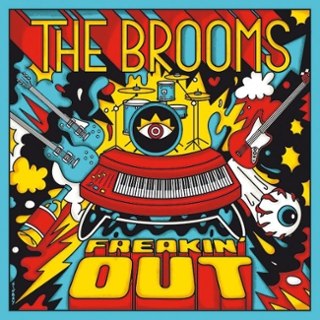 BROOMS - Freakin out (black) LP BROOMS - Freakin out (black) LP