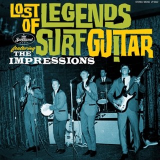 IMPRESSIONS - Lost legends of surf guitar featuring the Impressions LP IMPRESSIONS - Lost legends of surf guitar featuring the Impressions LP