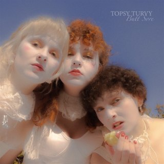 TOPSY TURVY - Butt sore (white vinyl) LP