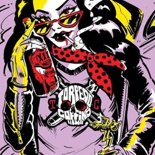 TORPEDO COFFINS - She was a dragstrip racecar driver LP TORPEDO COFFINS - She was a dragstrip racecar driver LP