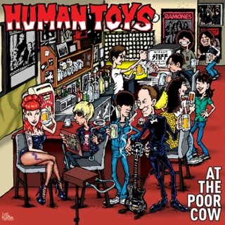 HUMAN TOYS - At the poor cow LP HUMAN TOYS - At the poor cow LP