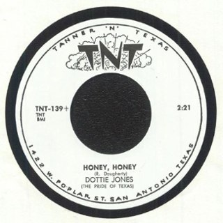 DOTTIE JONES - Honey, honey/let not temptation 7 DOTTIE JONES - Honey, honey/let not temptation 7