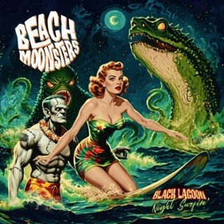 BEACH MOONSTERS - Blue lagoon night surfin' LP BEACH MOONSTERS - Blue lagoon night surfin' LP