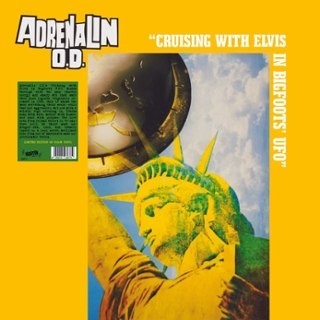 ADRENALIN O.D. - Cruising with elvis in bigfoot's u.f.o. (color) LP ADRENALIN O.D. - Cruising with elvis in bigfoot's u.f.o. (color) LP